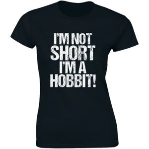 I'm Not Short I'm A Hobbit Geek Movie T-shirt Tee